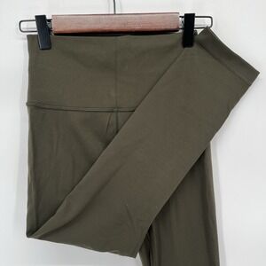 Lululemon Wunder Cropped Leggings Womens 2 Green